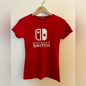 Nintendo Switch Red Woman’s T-shirt XS